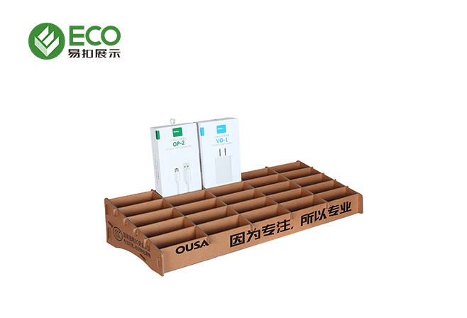 數(shù)據(jù)線耳機(jī)桌面PDQ展示盒 定制電子用品配件立式展示盒
